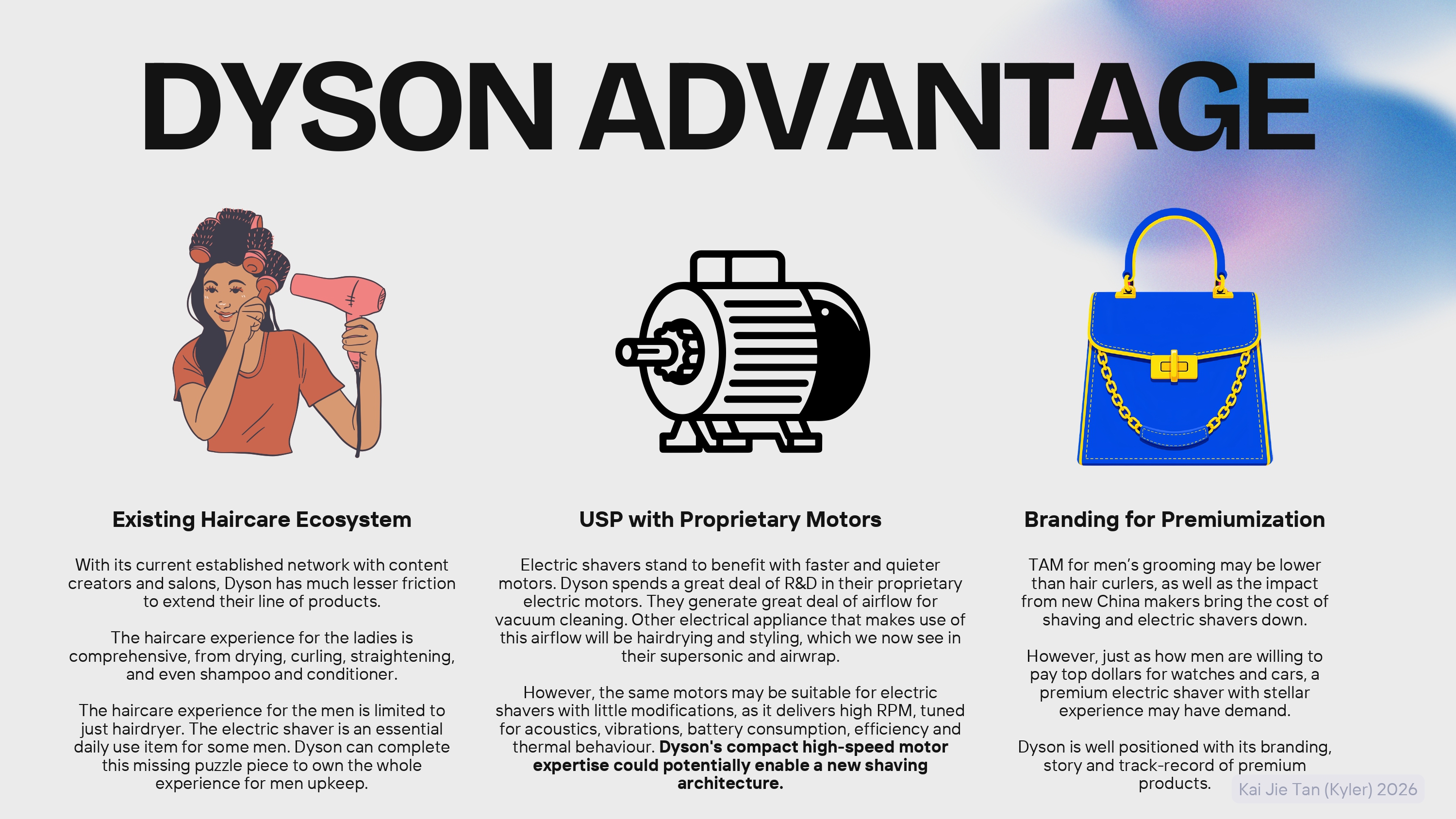 What if Dyson made a Men's shaver? A Concept Study image