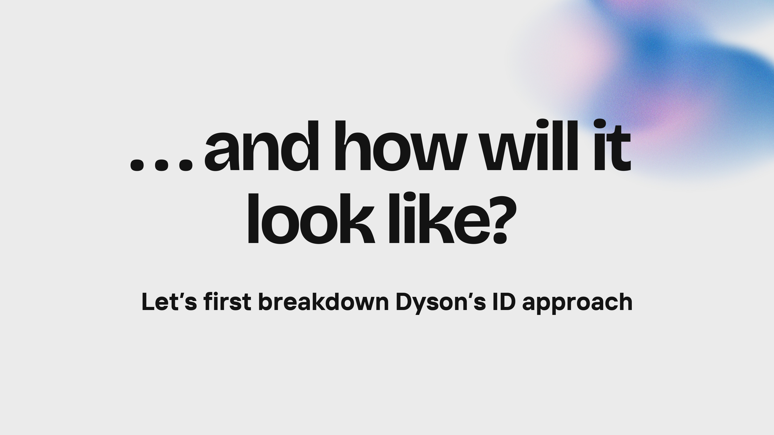 What if Dyson made a Men's shaver? A Concept Study image